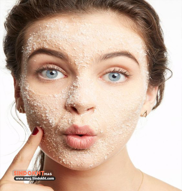 تصویر استفاده از ماسک جو و عسل برای درمان خشکی پوست
