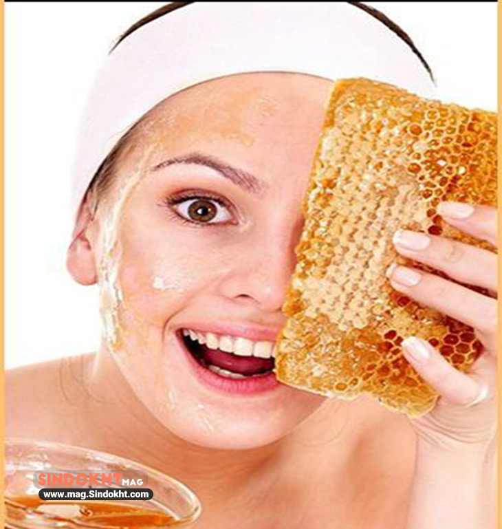 ماسک صورت عسل برای درمان خشکی پوست