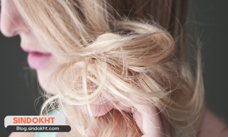 درمان خانگی موی سوخته شده